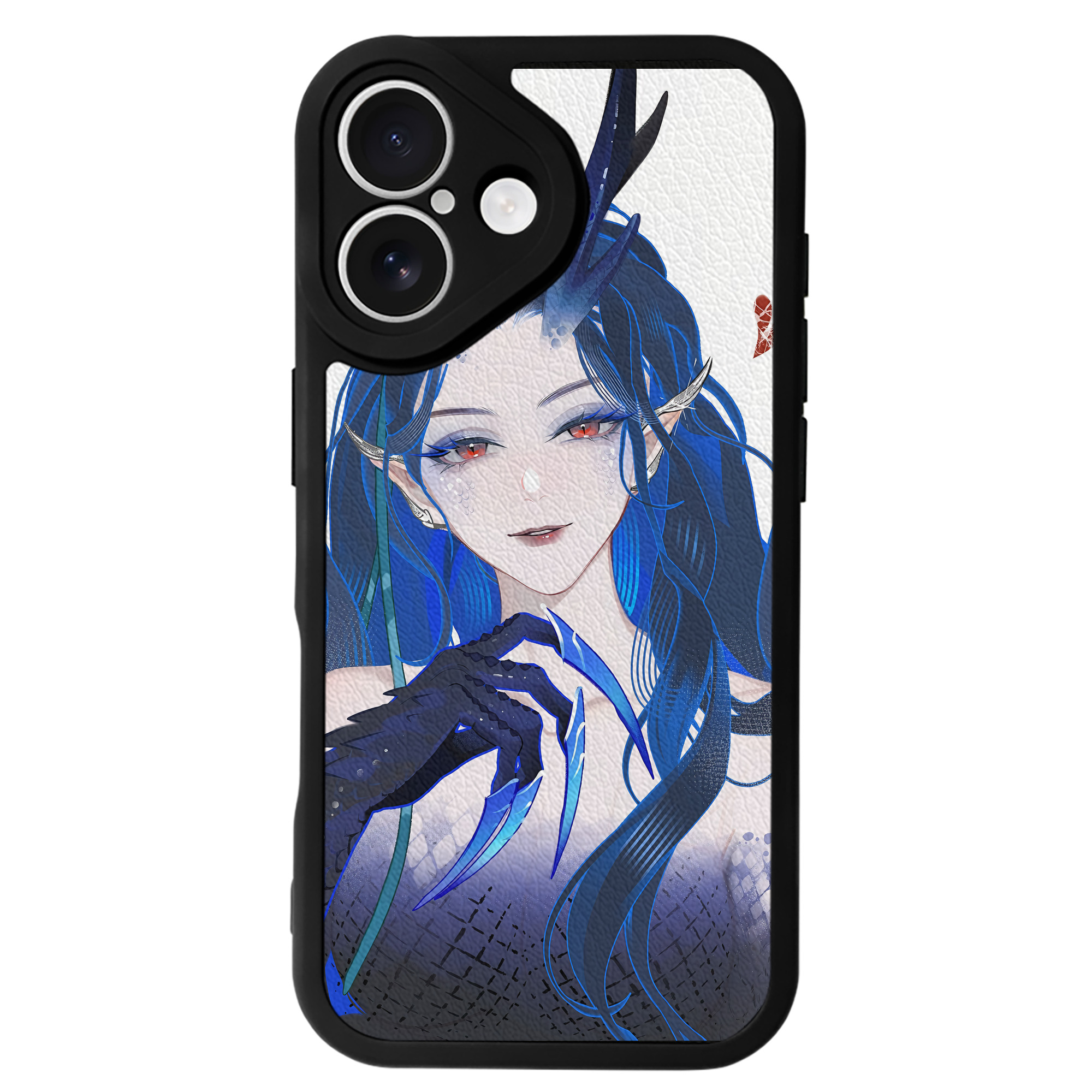 （画像用） Ne Zha 2 ナタ 魔童の大暴れ 【iPhone 16シリーズ対応】シリコンスマホケース（レザー調） 材質：シリコン